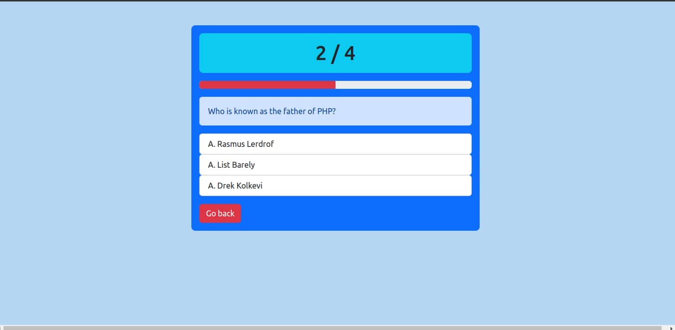 Vue Quiz App